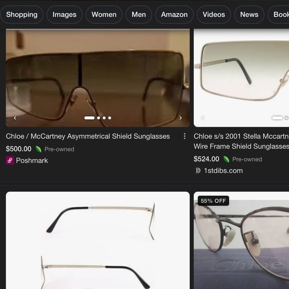 Chloe Brown Gradient Sunglasses